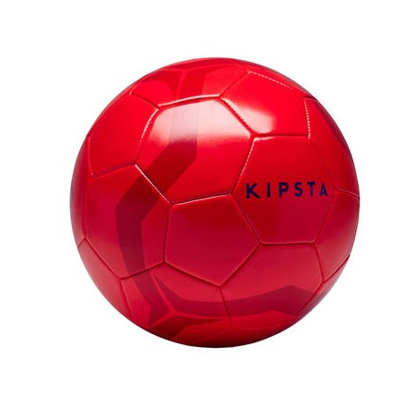 Balón de fútbol First Kick talla 5 (14 años) rojo KIPSTA-PuntodeEjercicio-Regala Deporte, Regala Decathlo