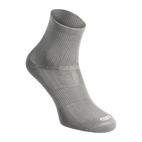 CALCETINES LARGOS CONFORT X2 GRIS KALENJI-PuntodeEjercicio-Todos los deportes