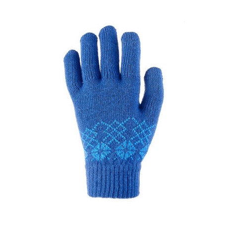 Guantes trekking 300 junior azul QUECHUA-PuntodeEjercicio-Niños