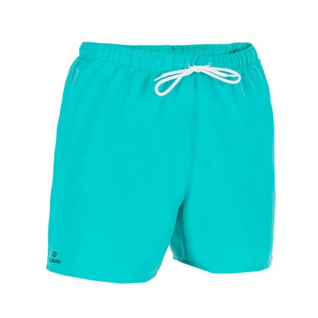 Boardshort corto Hendaia NT Azul turquesa OLAIAN-PuntodeEjercicio-Hombre