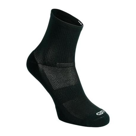 CALCETINES LARGOS CONFORT X2 NEGROS KALENJI-PuntodeEjercicio-Todos los deportes