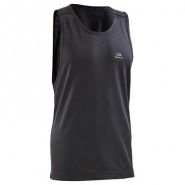 CAMISETA SIN MANGAS DE RUNNING PARA HOMBRE RUN DRY NEGRO KALENJI-PuntodeEjercicio-Fin de temporada