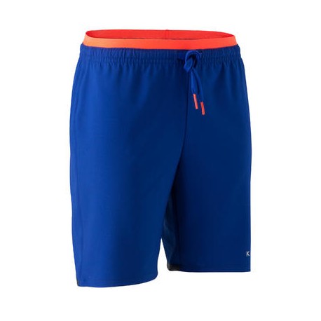 Short de fútbol niños F500 azul índigo KIPSTA-PuntodeEjercicio-Fin de temporada