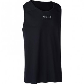 PLAYERA SIN MANGAS DE BÁSQUETBOL PARA INICIACIÓN TARMAK B300 NEGRO TARMAK-PuntodeEjercicio-Hombre