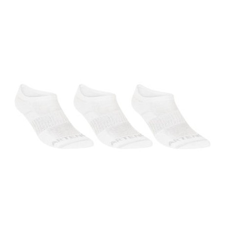 CALCETINES DE DEPORTE ARTENGO ADULTO CORTOS RS 500 BLANCO PAQUETE DE 3 PARES ARTENGO-PuntodeEjercicio-Todos los deportes