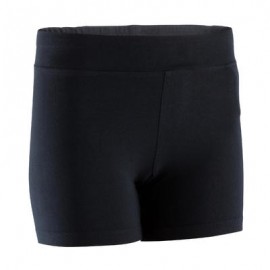 Short corto FIT+ slim, fitness mujer, negro DOMYOS-PuntodeEjercicio-Fin de temporada