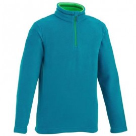 Sudadera polar travesía HIKE 100 Niño Azul QUECHUA-PuntodeEjercicio-Fin de temporada