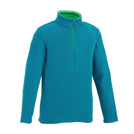 Sudadera polar travesía HIKE 100 Niño Azul QUECHUA-PuntodeEjercicio-Fin de temporada