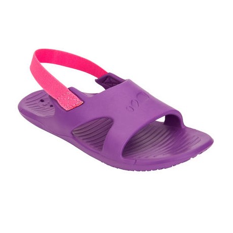 SANDALIAS DE NATACIÓN NATASLAP PARA NIÑA MORADO Y ROSA NABAIJI-PuntodeEjercicio-Niños