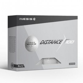 Bolas de golf 100 blancas (en lotes de 12) INESIS-PuntodeEjercicio-Productos para iniciar tu depor