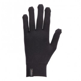 Guantes equitación adulto 100 negro FOUGANZA-PuntodeEjercicio-Todos los deportes