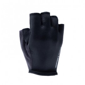 GUANTES DE CICLISMO DE CARRETERA HOMBRE CICLOTURISMO 100 NEGRO TRIBAN-PuntodeEjercicio-Fin de temporada