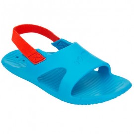 SANDALIAS DE NATACIÓN PARA NIÑO NATASLAP AZUL ROJO NABAIJI-PuntodeEjercicio-Niños