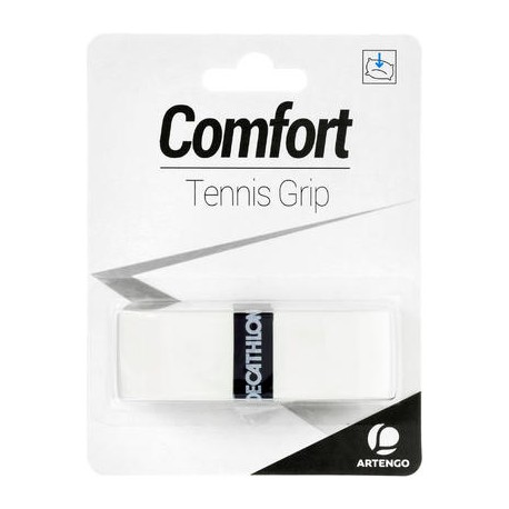 GRIP DE TENIS CONFORT BLANCO ARTENGO-PuntodeEjercicio-Todos los deportes