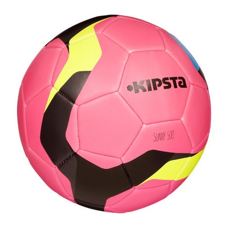 Balón de futbol Sunny 500 talla 5 rosa gris KIPSTA-PuntodeEjercicio-Todos los deportes