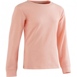 Sudadera cálida niña GIMNASIA JÚNIOR rosa DOMYOS-PuntodeEjercicio-Niños